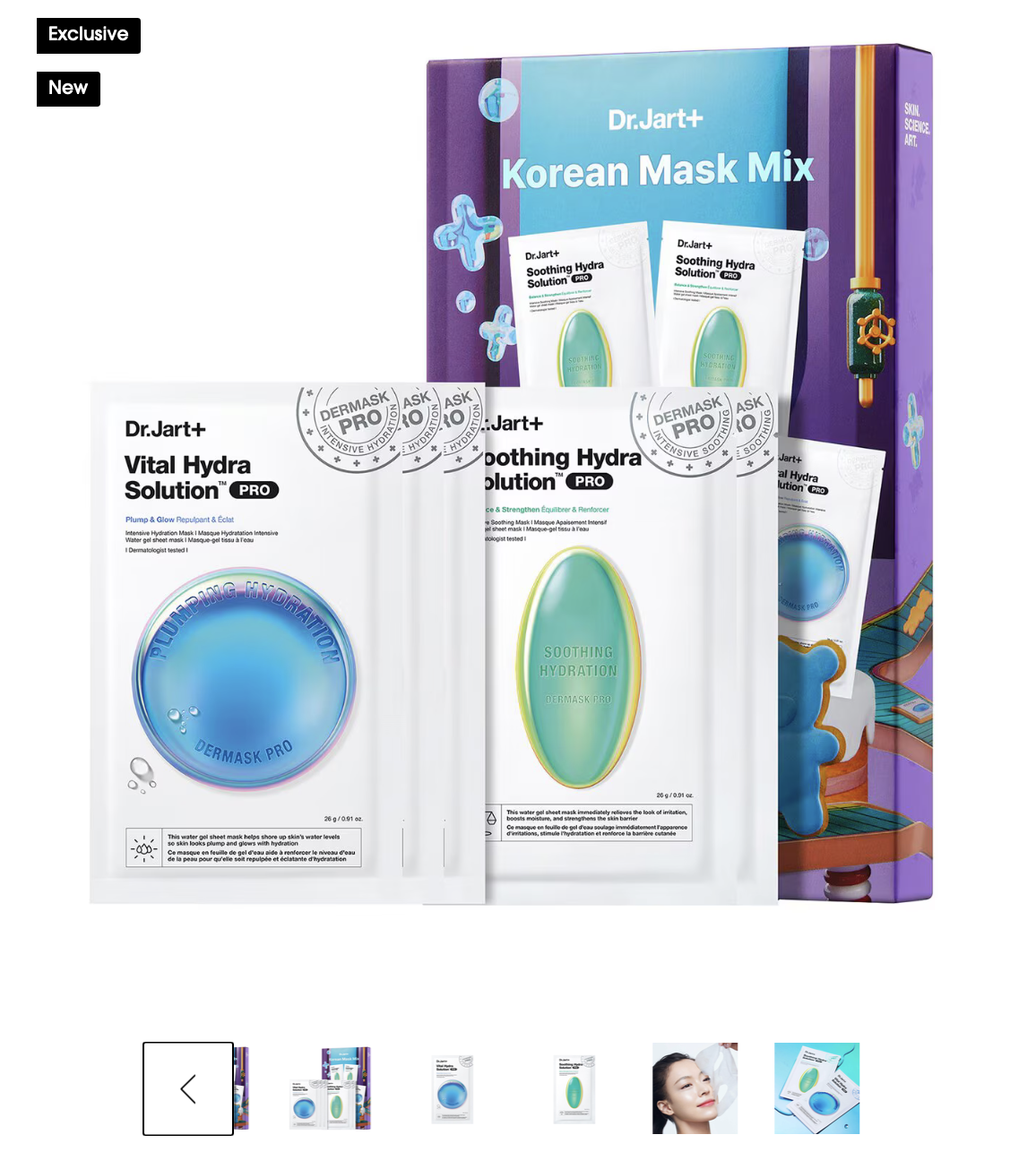 DR. JART+ Korean Mask Mix